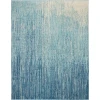 Nourison Home Passion PSN09 Navy Light Blue 6 ft. 7 in. X 9 ft. 6 in. Area Rug