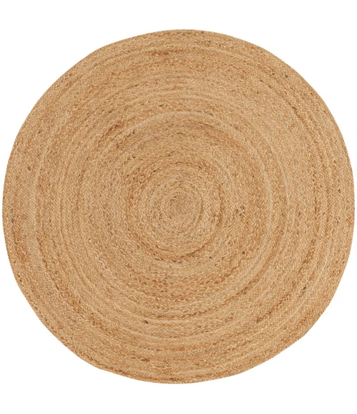 Nourison Natural Jute Natural NJT03 3 ft. X Round Rug