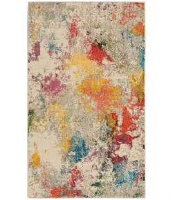 Nourison Home Celestial CES12 Ivory/Multicolor 3 ft. X 5 ft. Area Rug
