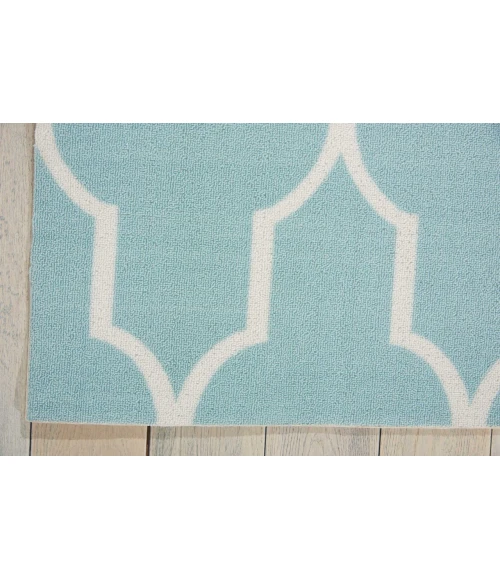 Nourison Home & Garden Area Rug RS087-Aqua