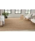 Nourison Natural Jute Natural NJT01 9 ft. X 12 ft. Rectangle Rug