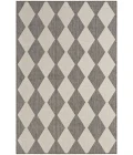 Nourison Positano Charcoal POS04 4 ft. X 6 ft. Rect. Rug