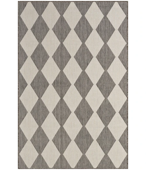 Nourison Positano Charcoal POS04 4 ft. X 6 ft. Rect. Rug