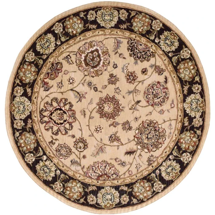 Nourison 2000 Round Area Rug 2207-Beige
