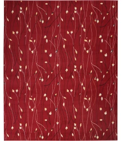 Nourison Home Grafix GRF15 Red 7 ft. 10 in. X 9 ft. 10 in. Area Rug