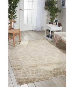 Nourison Home Euphoria EUP04 Bone 3 ft. 4 in. Round Area Rug