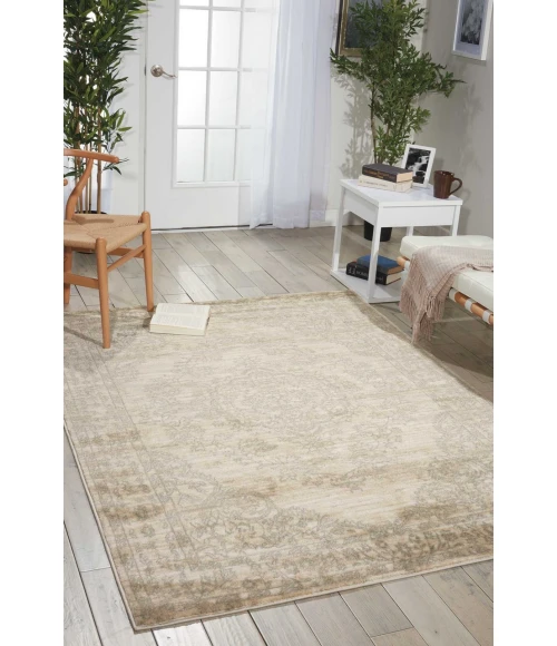 Nourison Euphoria Round Area Rug EUP04-Bone