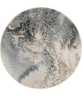 Nourison Maxell Round Area Rug MAE08-Grey