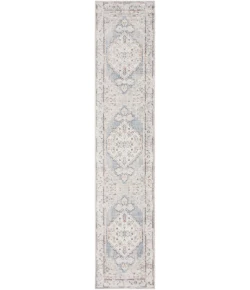 Nourison Home Astra Machine Washable ASW11 Light Blue 2 ft. 2 in. X 12 ft. Area Rug