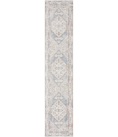 Nourison Astra Machine Washable Area Rug ASW11 Light Blue
