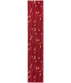 Nourison Home Grafix GRF15 Red 2 ft. 3 in. X 12 ft. Area Rug