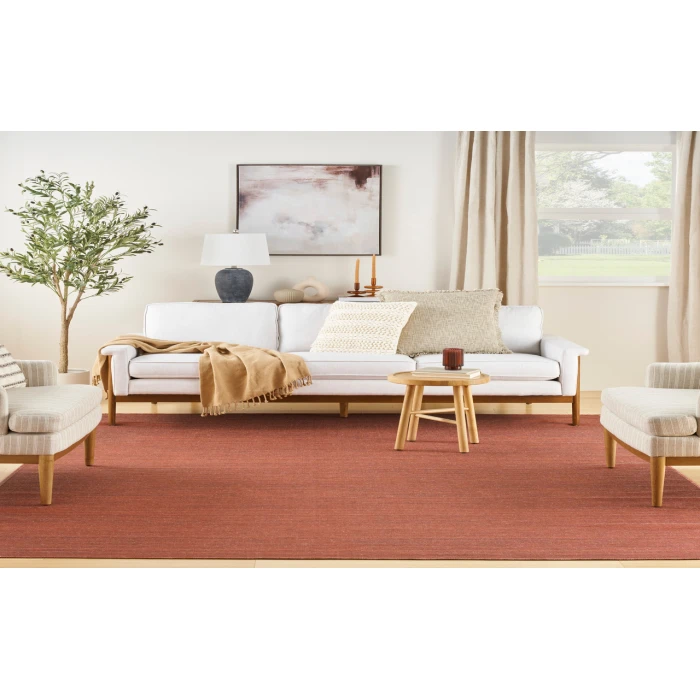 Nourison Washable Essentials Brick WAE01 9 ft. 2 in. X 12 ft. Rectangle Rug