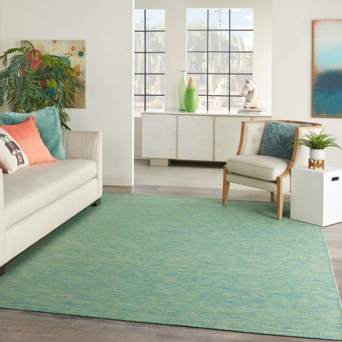 Nourison Positano Area Rug POS01-Blue/Green