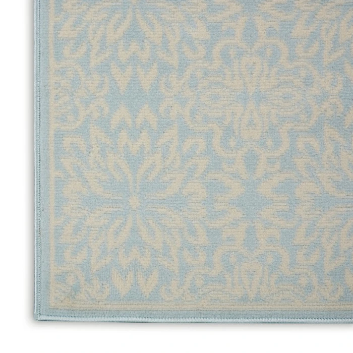 Nourison Jubilant Area Rug JUB06-Ivory/Light Blue