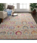 Nourison Vintage Kashan Area Rug VKA04-Ivory/Multicolor