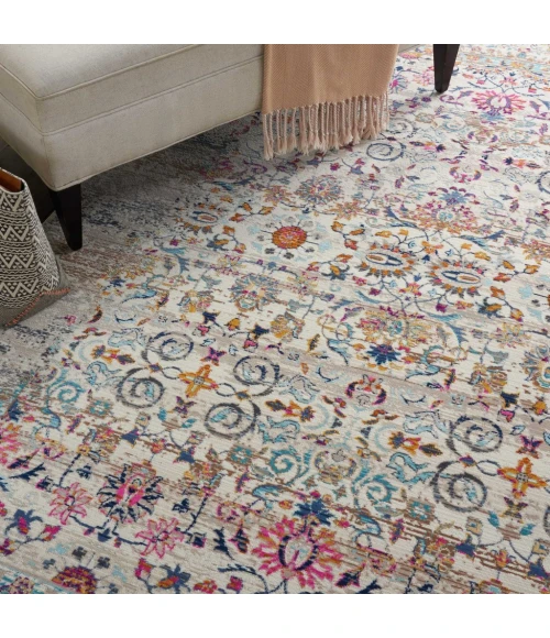Nourison Vintage Kashan Area Rug VKA02-Ivory