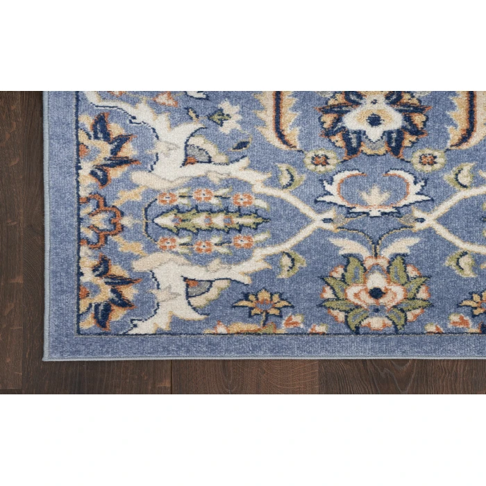 Nourison Allur Light Blue ALR03 2 ft. X 3 ft. Rectangle Rug