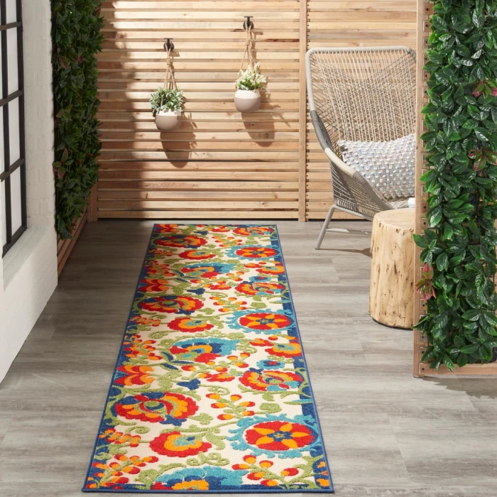 Nourison Aloha Runner Area Rug ALH17-Multicolor