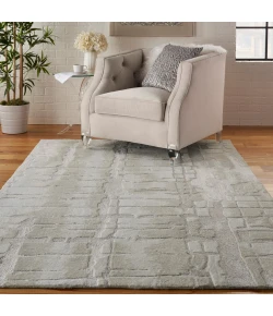 Nourison Home Symmetry SMM04 Ivory/Beige 5 ft. 3 in. X 7 ft. 9 in. Area Rug