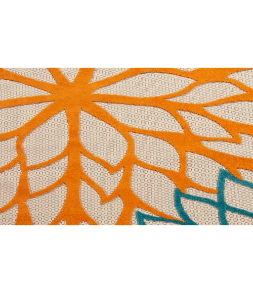 Nourison Aloha Green ALH05 2 ft. 8 in. X 4 ft. Rectangle Rug