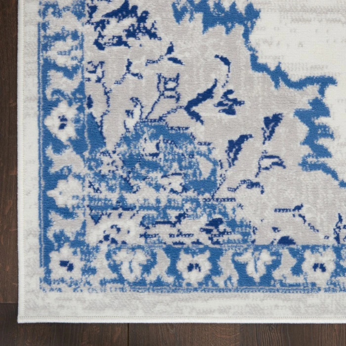 Nourison Whimsicle Area Rug WHS14-Ivory Blue