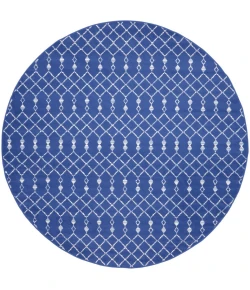 Nourison Home Whimsicle WHS02 Navy 8 ft. Round Area Rug