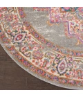 Nourison Passion Round Area Rug PSN03-Grey
