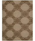 Nourison Home Ambrose Brown AMB01 7ft.9in. x 9ft.9in. Rect. Rug