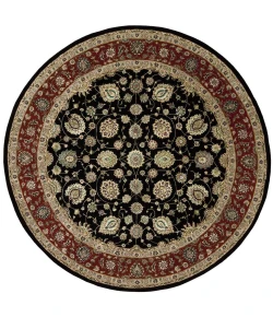 Nourison Home Nourison 2000 2017 Black 8 ft. Round Area Rug