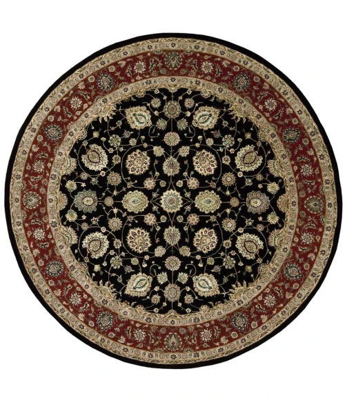 Nourison 2000 Round Area Rug 2017-Black