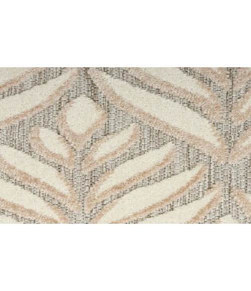 Nourison Aloha Ivory Grey ALH35 2 ft. 8 in. X 4 ft. Rectangle Rug