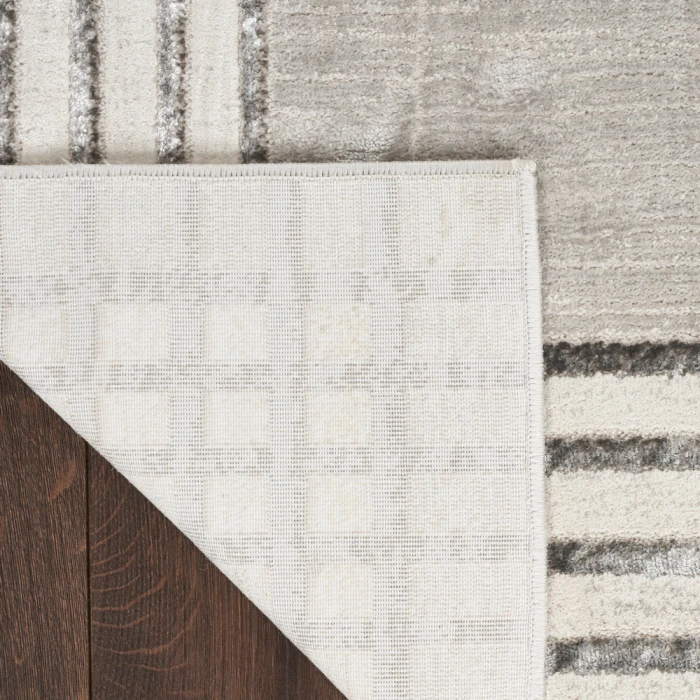Nourison Desire Area Rug DSR01 Grey Silver