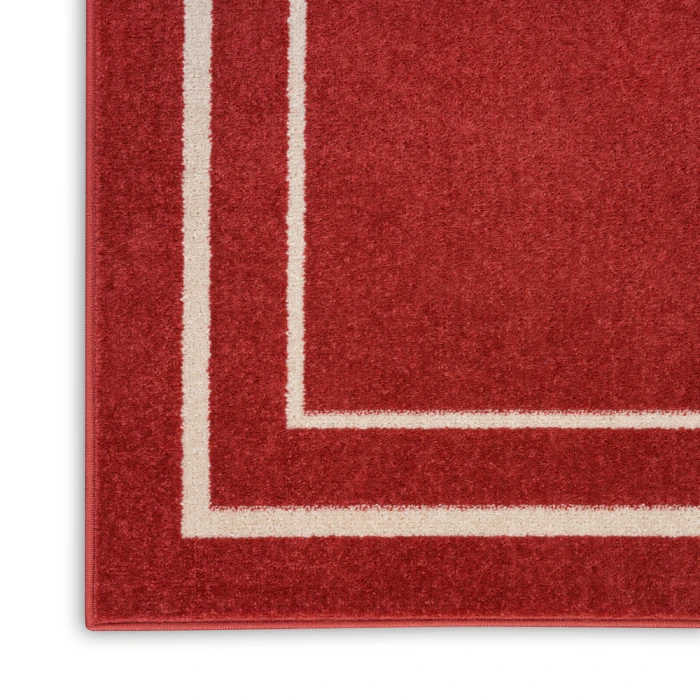 Nourison Nourison Essentials Area Rug NRE02 Brick/Ivory
