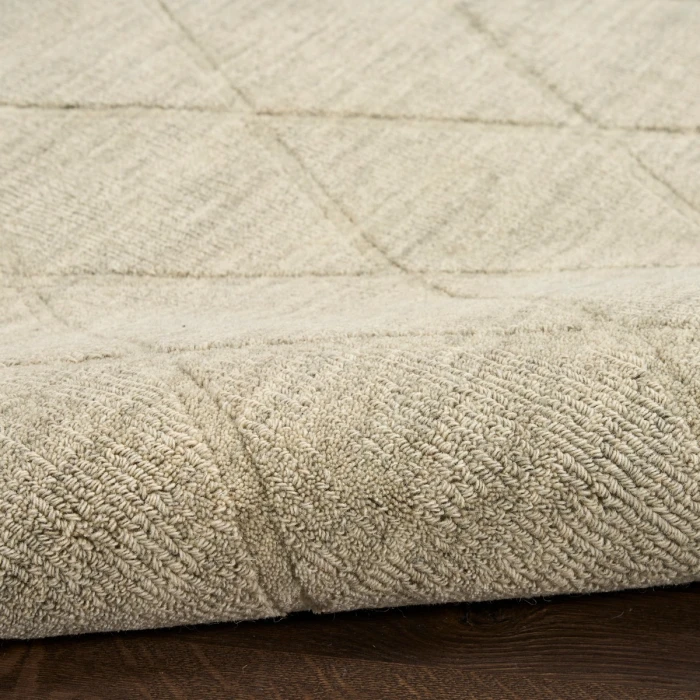Nourison Wool Haven Sage WOH01 2 ft. X 6 ft. Rect. Rug