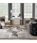 Nourison Twilight Area Rug TWI30 Grey/Ivory/Black