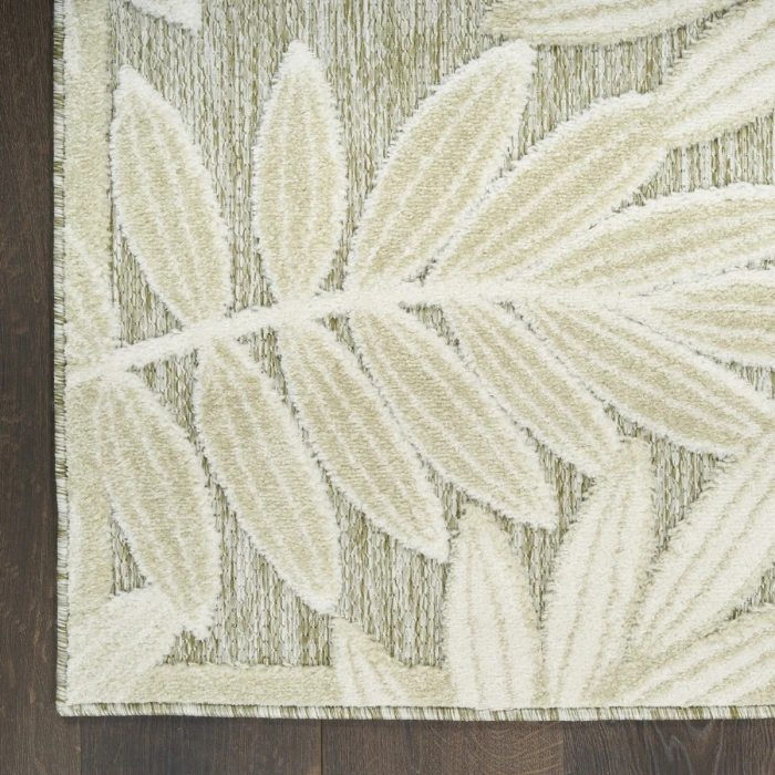 Nourison Aloha Ivory Sage ALH18 9 ft. X 12 ft. Rect. Rug