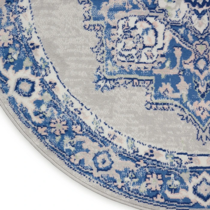 Nourison Whimsicle Area Rug WHS03-Grey Blue