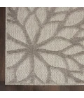Nourison Aloha Area Rug ALH05 Silver Grey 5'3" x 7'5"