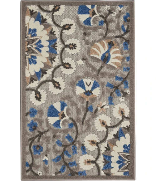 Nourison Aloha Area Rug ALH20-Grey/Multi