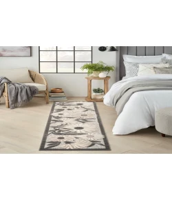 Nourison Home Aloha ALH33 Beige 2 ft. 3 in. X 8 ft. Area Rug