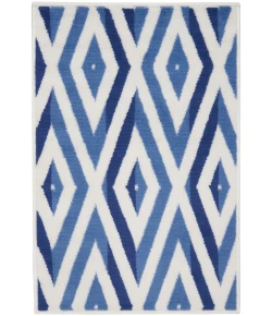 Nourison Home Whimsicle WHS04 Ivory Blue 2 ft. X 3 ft. Area Rug