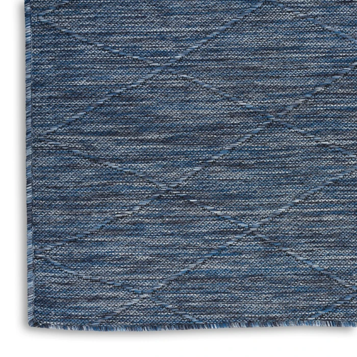 Nourison Washable Solutions Navy Blue WSL01 9 ft. X 12 ft. Rect. Rug
