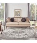 Nourison Elation Area Rug ETN09 Ivory Grey 7'10" x 9'10"
