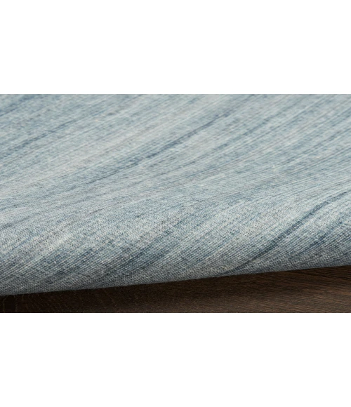 Nourison Washable Essentials Aqua WAE01 6 ft. X 9 ft. Rectangle Rug