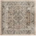 Nourison Home Quarry QUA05 Beige Grey 5 ft. Square Area Rug