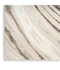 Nourison Sustainable Trends Beige Grey SUT05 5 ft. X 7 ft. Rect. Rug