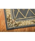 Nourison Home Ashton House Blue AS03 2ft. x 2ft.9in. Rect. Rug