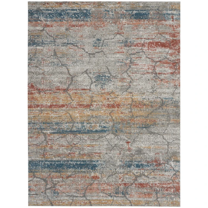 Nourison Rustic Textures Area Rug RUS11-Multicolor