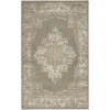 Nourison Home Grafix GRF14 Olive 5 ft. 3 in. X 7 ft. 3 in. Area Rug