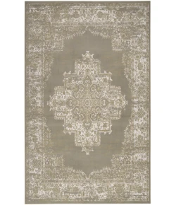 Nourison Home Grafix GRF14 Olive 5 ft. 3 in. X 7 ft. 3 in. Area Rug